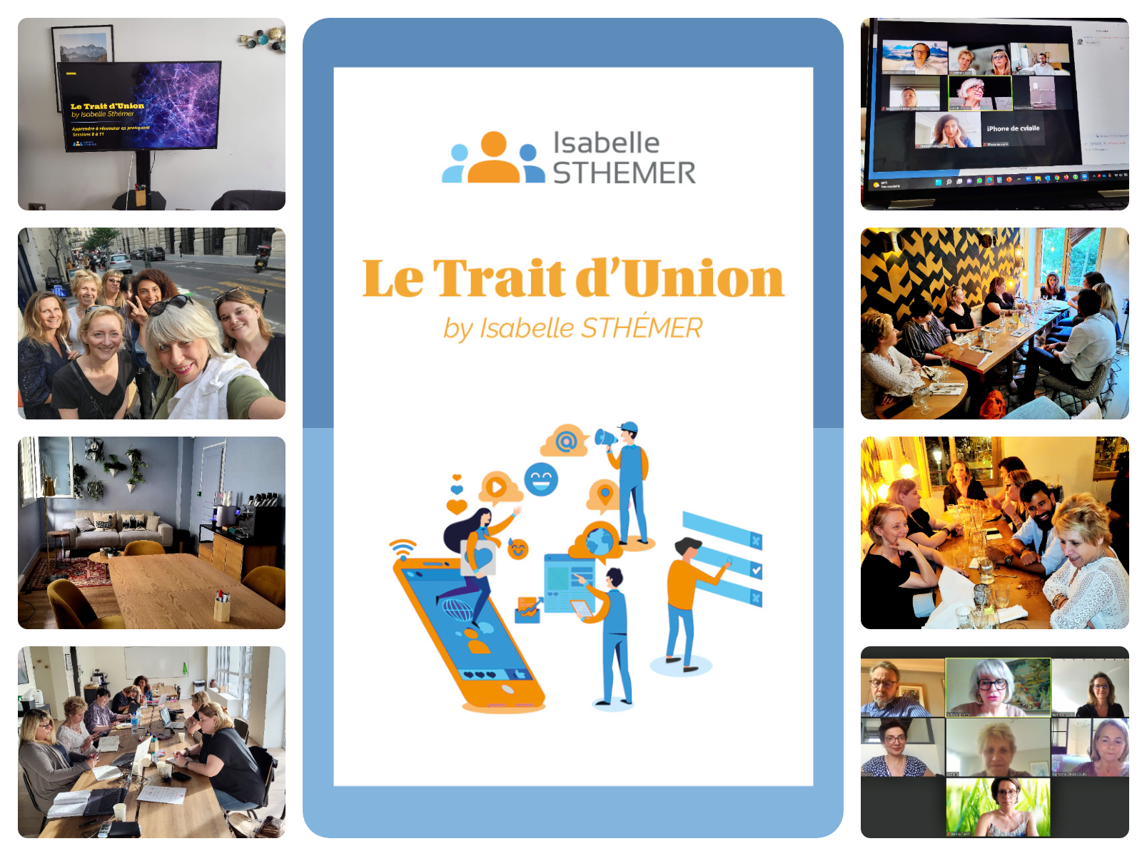 Le Trait d'Union by Isabelle Sthémer